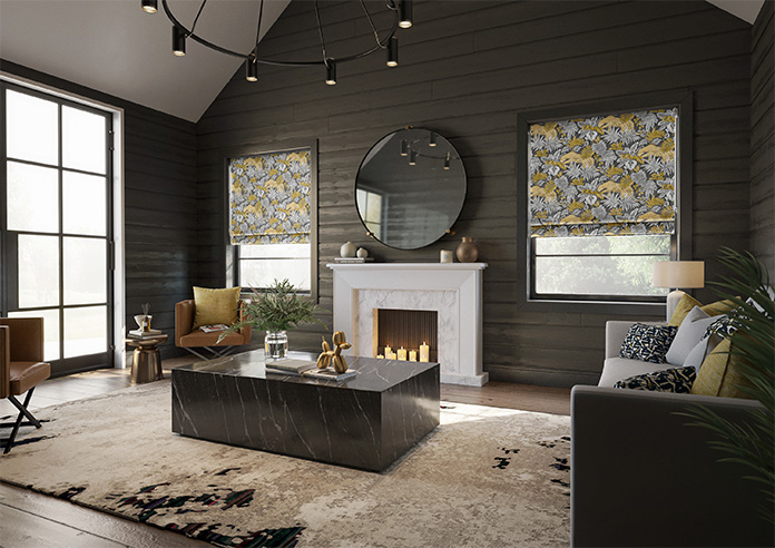 Leopard, Gilded - Twist&Fit Roman Blind - Image 6